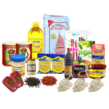 PACKS DE PRODUITS ALIMENTAIRES AUX FAMILLES VULNERABLES
