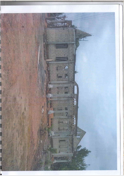 Projet de Construction de la Paroisse de l'Eglise Catholique de Fotsem-Lessing - POSE DE LA CHARPENTE – Image 4