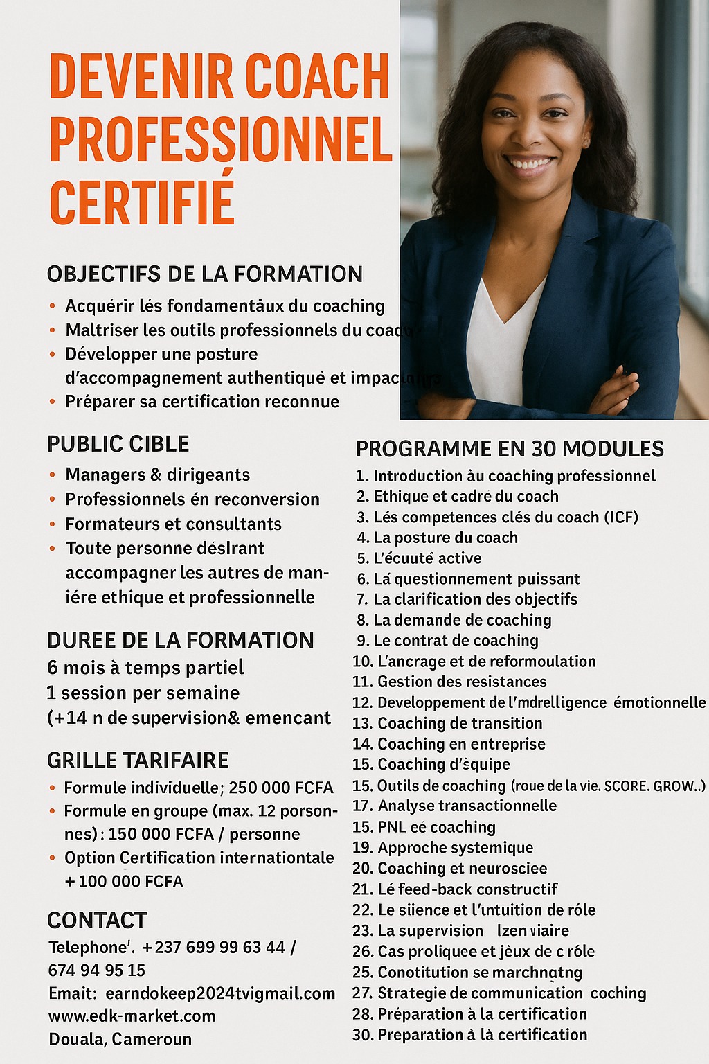 Devenir Coach Professionnel Certifié