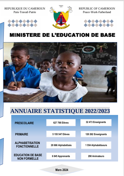 Annuaire Statistique 2022/2023 de l'Education de Base
